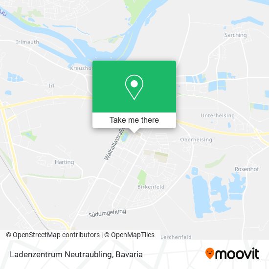Ladenzentrum Neutraubling map