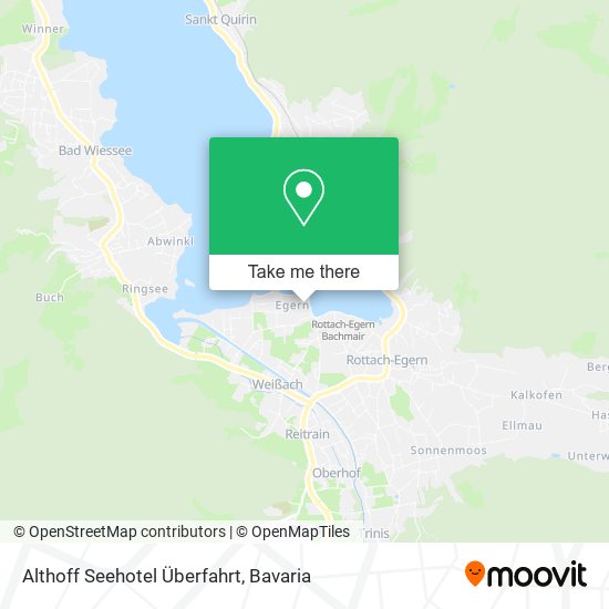 Althoff Seehotel Überfahrt map