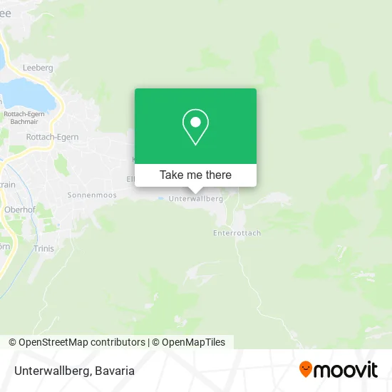Карта Unterwallberg