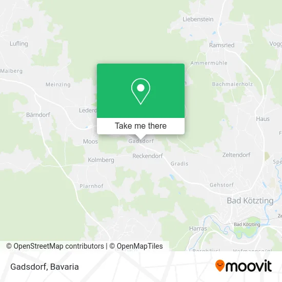 Карта Gadsdorf