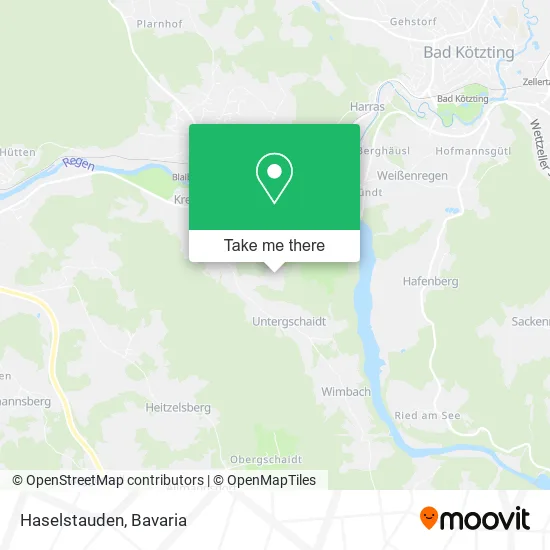 Карта Haselstauden