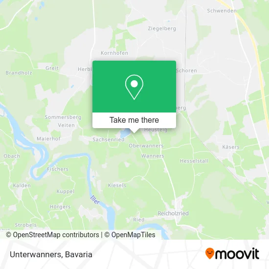 Карта Unterwanners