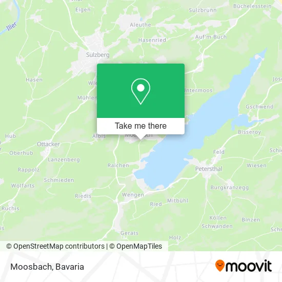 Карта Moosbach