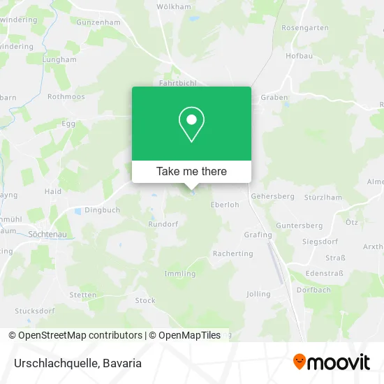 Карта Urschlachquelle