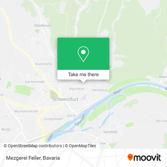 Карта Mezgerei Feiler