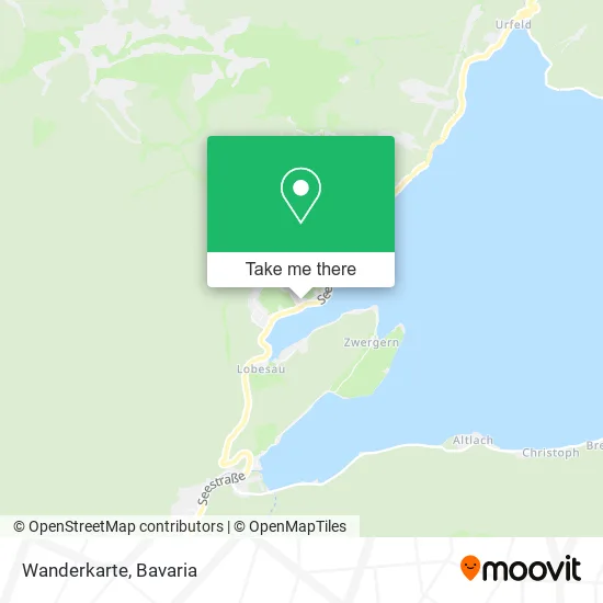 Карта Wanderkarte