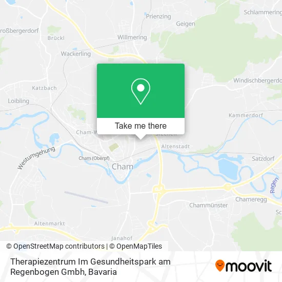 Карта Therapiezentrum Im Gesundheitspark am Regenbogen Gmbh