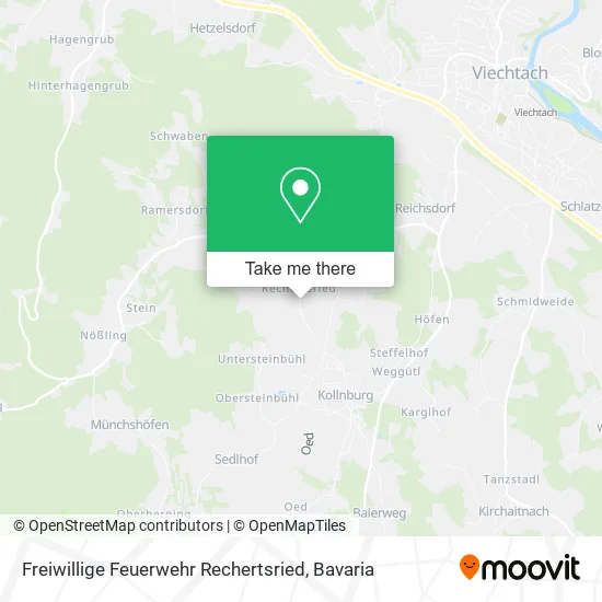 Карта Freiwillige Feuerwehr Rechertsried