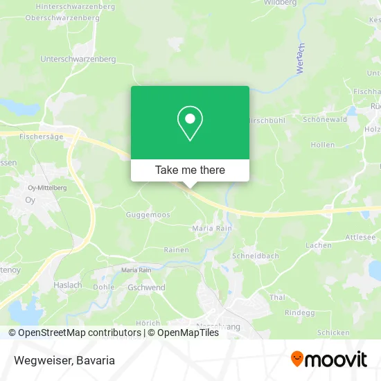 Карта Wegweiser