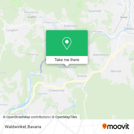 Карта Waldwinkel