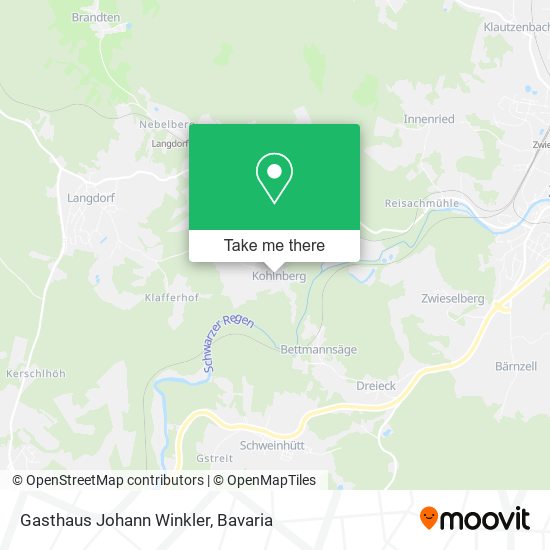 Gasthaus Johann Winkler map