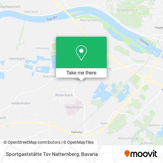 Sportgaststätte Tsv Natternberg map