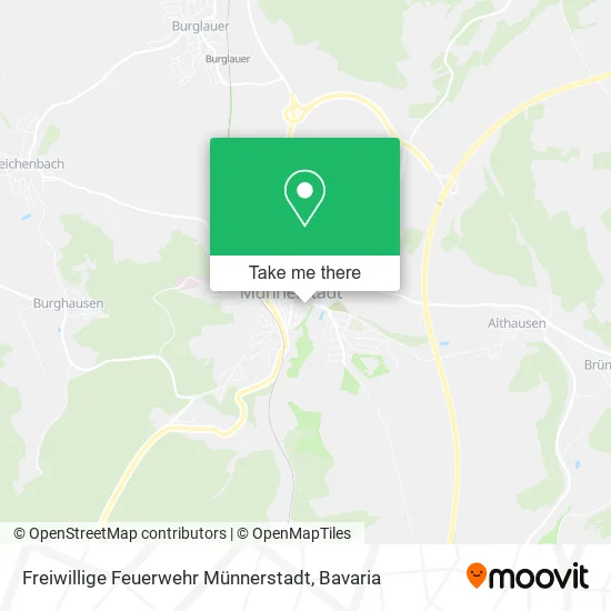 Карта Freiwillige Feuerwehr Münnerstadt