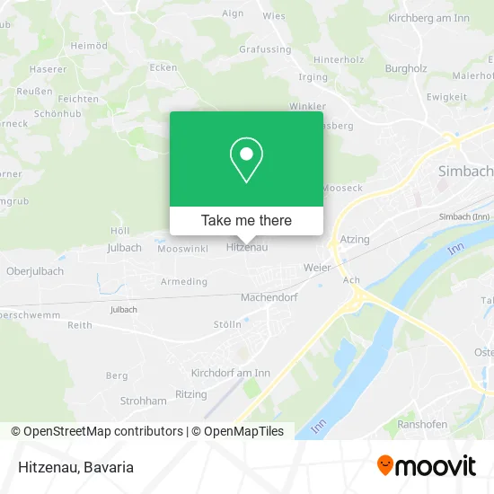 Карта Hitzenau