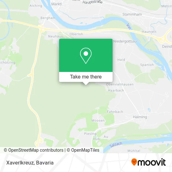Карта Xaverlkreuz