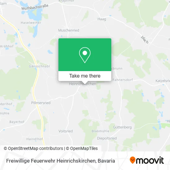Карта Freiwillige Feuerwehr Heinrichskirchen