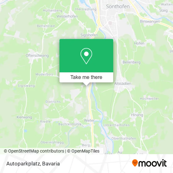 Карта Autoparkplatz