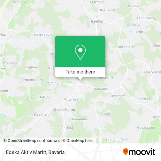 Карта Edeka Aktiv Markt