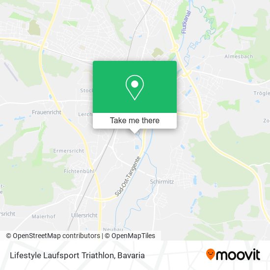 Lifestyle Laufsport Triathlon map