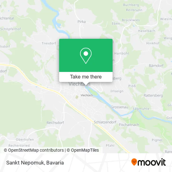 Карта Sankt Nepomuk