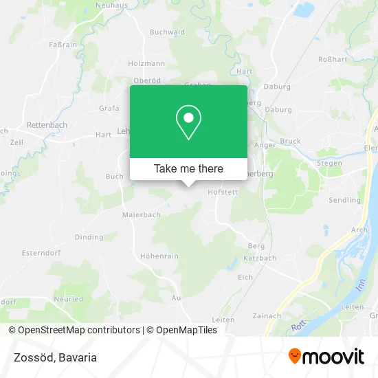Карта Zossöd