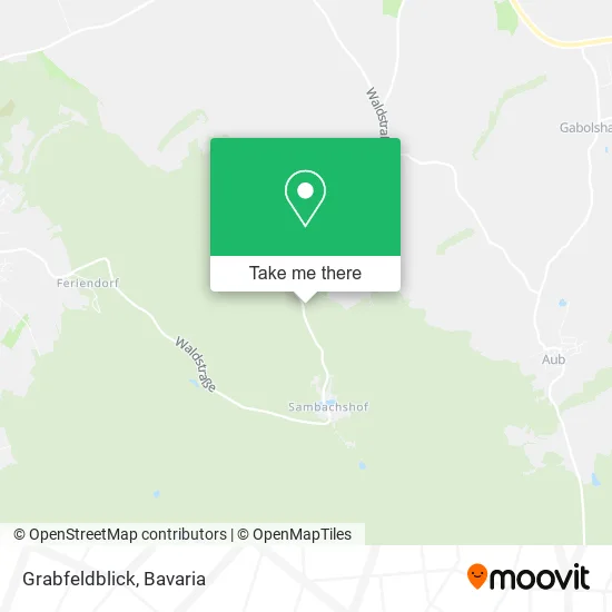 Grabfeldblick map