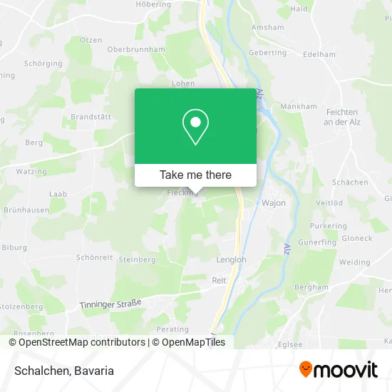 Карта Schalchen