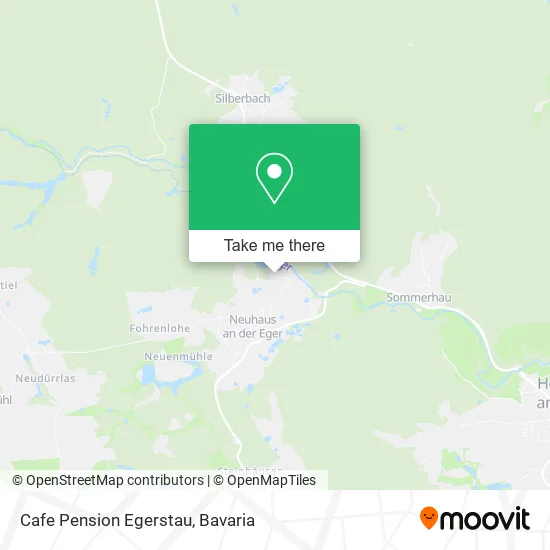 Карта Cafe Pension Egerstau