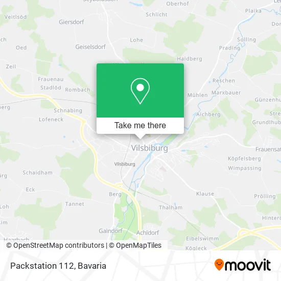 Карта Packstation 112