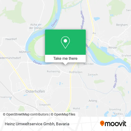 Карта Heinz Umweltservice Gmbh