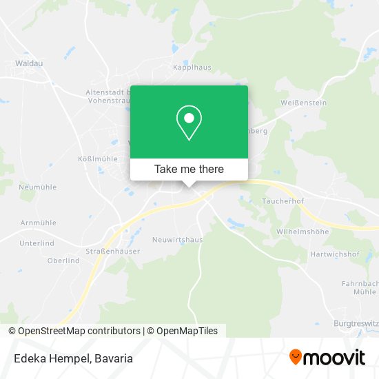 Edeka Hempel map