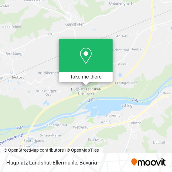 Flugplatz Landshut-Ellermühle map