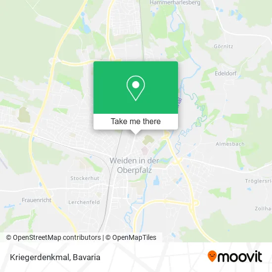 Карта Kriegerdenkmal