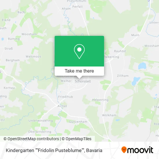 Карта Kindergarten ""Fridolin Pusteblume""