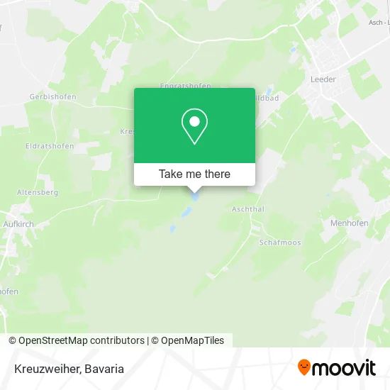 Карта Kreuzweiher