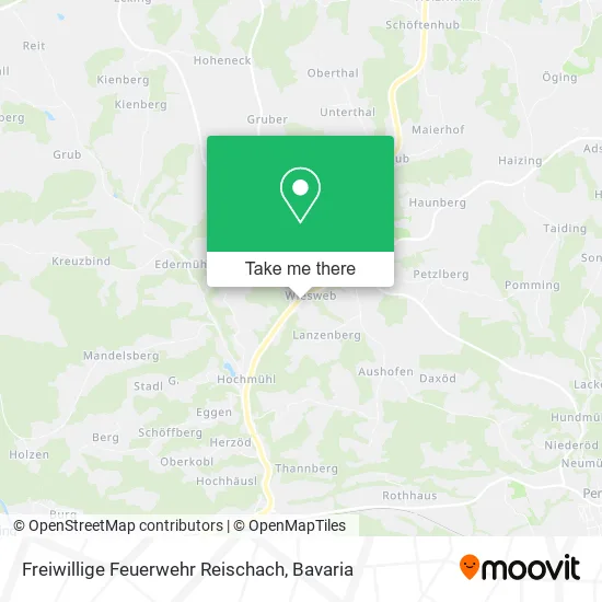 Карта Freiwillige Feuerwehr Reischach