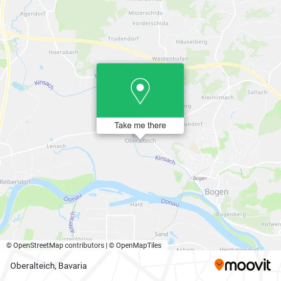 Карта Oberalteich