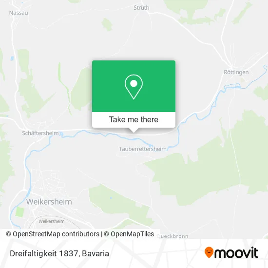 Карта Dreifaltigkeit 1837