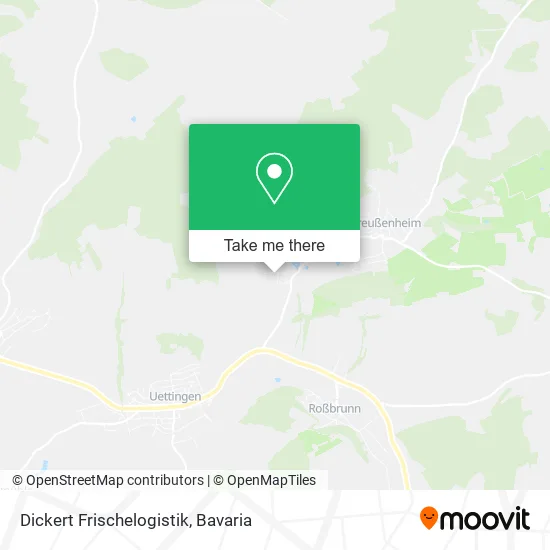 Карта Dickert Frischelogistik