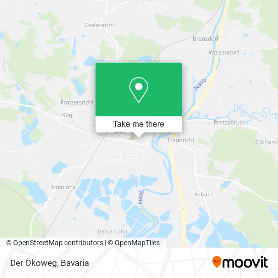 Карта Der Ökoweg