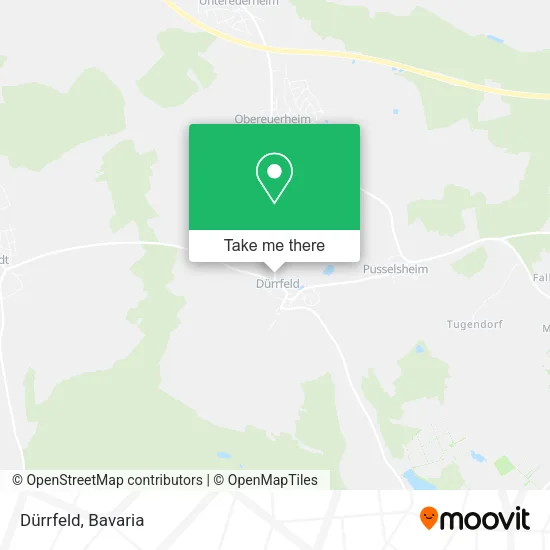 Dürrfeld map