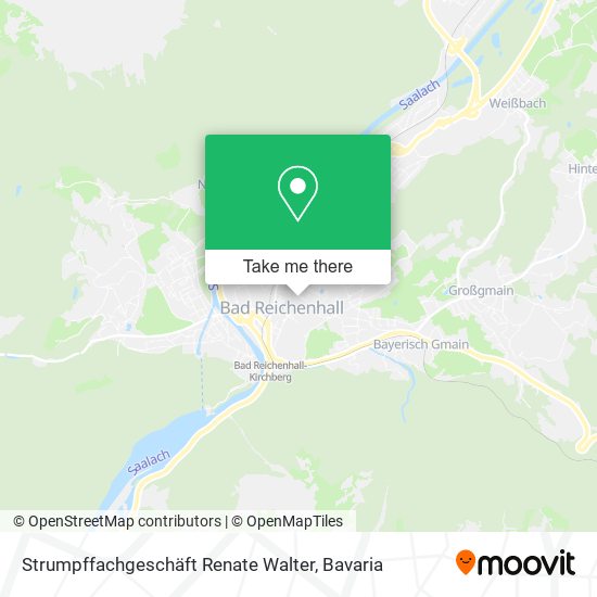 Strumpffachgeschäft Renate Walter map