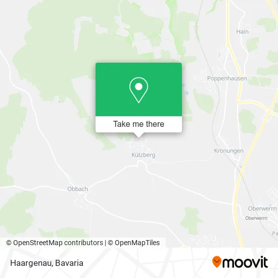 Карта Haargenau