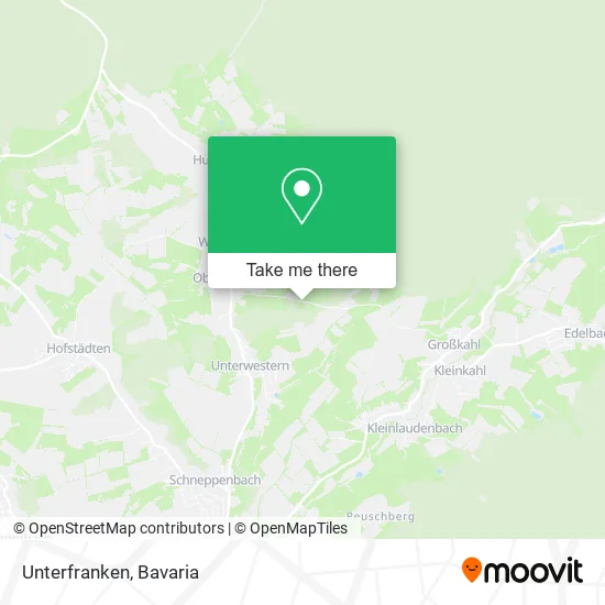 Карта Unterfranken