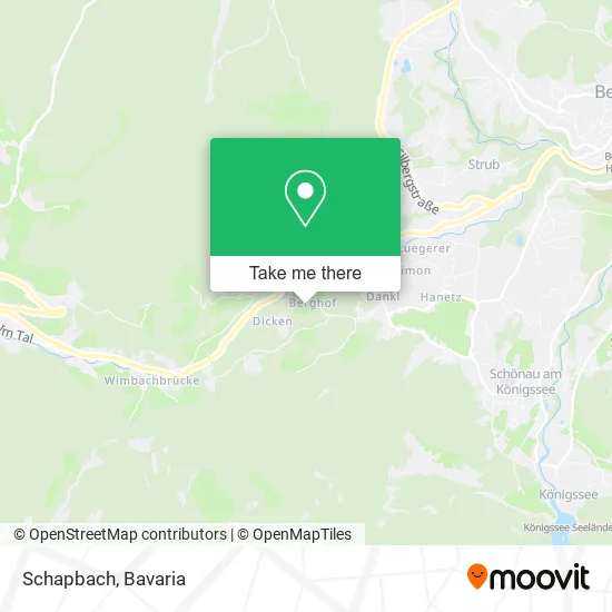 Карта Schapbach