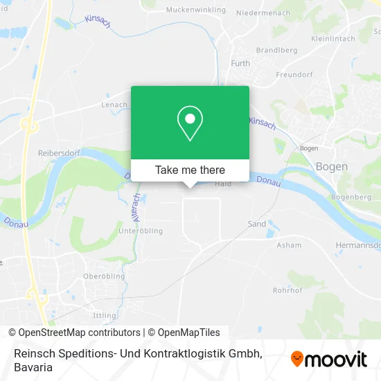 Reinsch Speditions- Und Kontraktlogistik Gmbh map