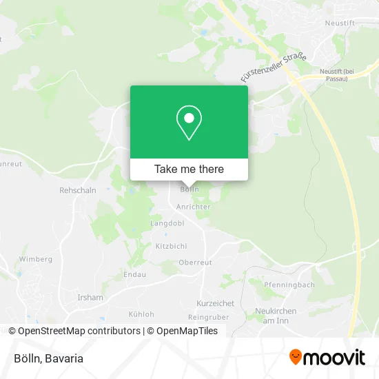 Карта Bölln