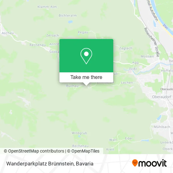 Карта Wanderparkplatz Brünnstein