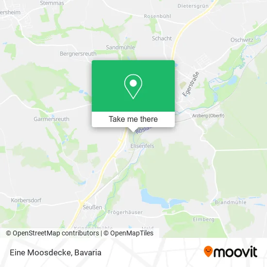 Карта Eine Moosdecke