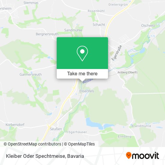 Kleiber Oder Spechtmeise map